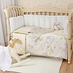 Постельный набор из 5 предметов Кролики