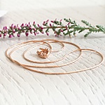 Золотая цепочка "Шнурок" 0,2