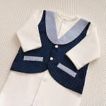 Костюмчик/комплект с уголком Денди звездный