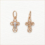 Золотой крестик 14591АКВ