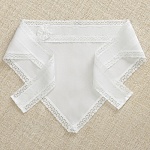 Косынка с цветочком "Ангелина"