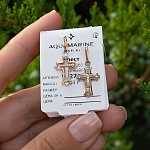 Золотой крестик 922744АКВ