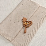 Плед "Капелька" бежевый