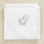 Детский крестильный набор "Серебряная лоза" с полотенцем