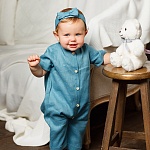 Льняной комбинезон Ветерок горное озеро