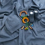 Набор комбинезон с пледом "Капелька" парламент