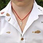 Золотой крестик 11989АКВ