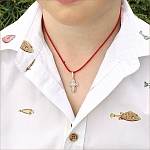 Золотой крестик 12154АКВ