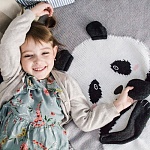 Плед "Панда" оригинал Apero хлопок