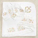 Крестильный набор для девочки "Василиса" с полотенцем