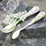 Серебряная ложка "Крестильная"