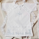 Крестильный набор для мальчика "Илья" с полотенцем