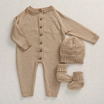 Комбинезон "Капелька" карамель