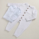 Комбинезон "Капелька" белый