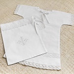 Крестильный набор для ребенка "Классика" с полотенцем