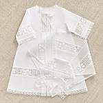 Крестильный набор для девочки "Пелагея" с полотенцем