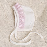 Трикотажный чепчик для девочки "Адель"