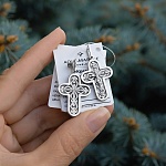 Серебряный крестик 14784АКВ