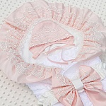 Комплект на выписку "Конфетти" розовый