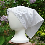 Косынка на резинке Ромашки