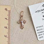 Золотой крестик 14583АКВ