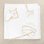 Крестильный набор для мальчика "Никита" с полотенцем