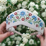 Кокошник с вышивкой в ассортименте