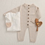 Комбинезон "Капелька" бежевый