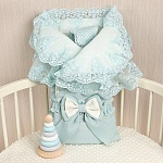 Комплект на выписку девочки "Люрекс" тиффани