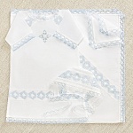 Крестильный комплект "Александр" для мальчика с пеленкой