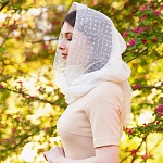 Платок из фатина "Аленушка"