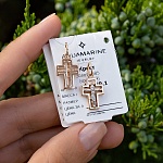 Золотой крестик 14949АКВ