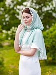 Церковный платок с капюшоном "Арина" женский