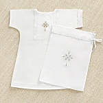 Мешочек для крестильных принадлежностей "Крест с лучиками"