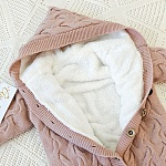 Утепленный комбинезон  "Остин" с капюшоном, пудра