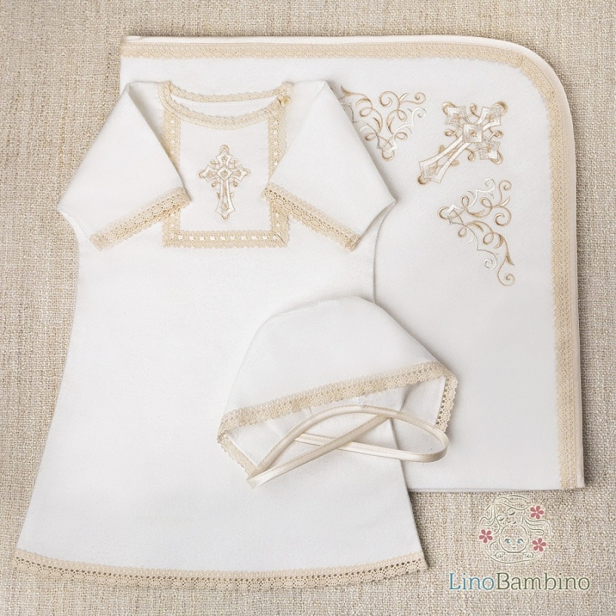 Фото товара "Крестильный комплект "Никита" для мальчика с пеленкой" при наведении