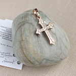 Золотой крестик 10274АКВ