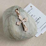 Золотой крестик 10274АКВ