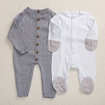 Комбинезон "Капелька" серый