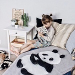 Плед "Панда" оригинал Apero хлопок