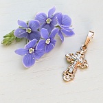 Золотой крестик 11173АКВ