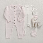 Комбинезон "Капелька" розовый