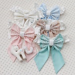 Бантик на резинке "Конфетти"