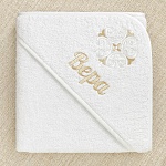 Крестильный набор для девочки "Ольга" с полотенцем