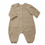 Детский летний комбинезон из муслина Токио капучино
