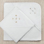 Махровый крестильный уголок с равносторонним крестом