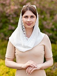 Церковный снуд-хомут "Валентина" женский