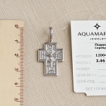 Серебряный крестик 12004АКВ