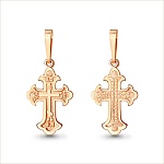 Золотой крестик 10119АКВ