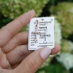 Золотой крестик 12715АКВ